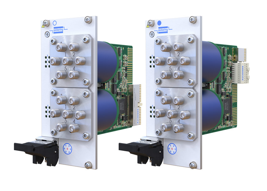 Pickering Interfaces augments PXI microwave MUX with the addition  of 67 GHz terminated switches to support 5G and semiconductor test